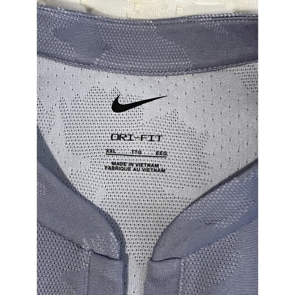 Nike Women's Dri-FIT Sleeveless Golf Polo Blue Size XXL - Picture 8 of 11